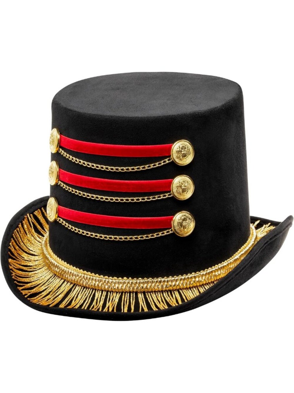 Circus Ringmaster Hat for Adults - Stylish Top Hat Costume Accessory for Women